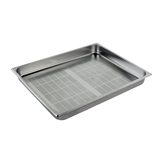 GN container perforated GN 2/1 - 65 stainless steel | REDFOX - GND 2/1-65