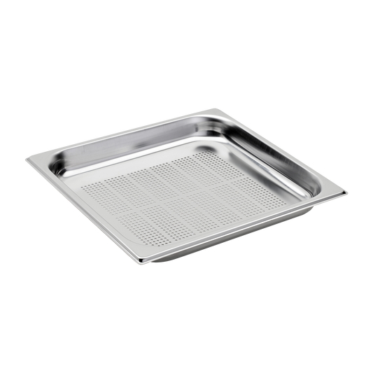 GN container perforated GN 2/3 - 65 stainless steel | REDFOX - GND 2/3-65