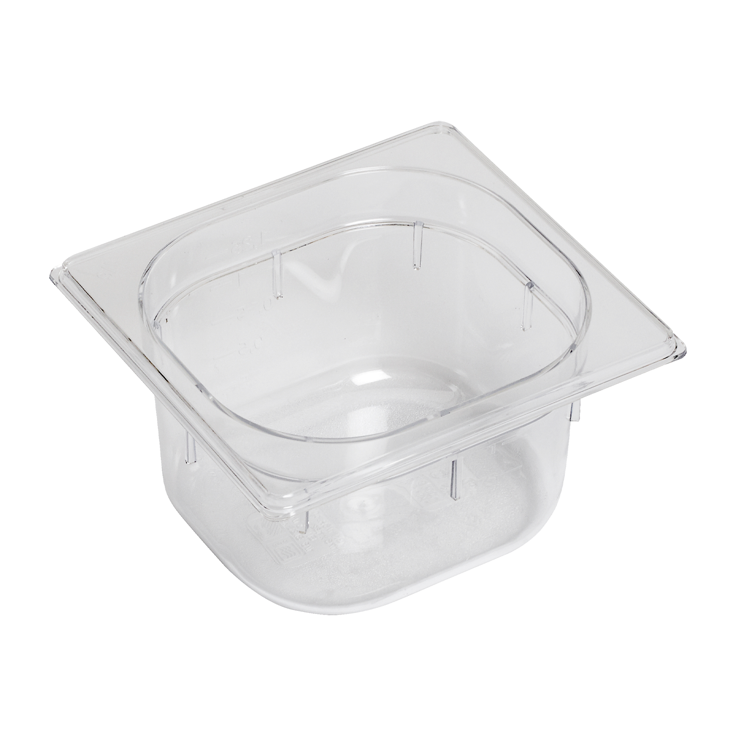 GN container GN 1/6 - 100 polycarbonate | REDFOX - GNP 1/6-100