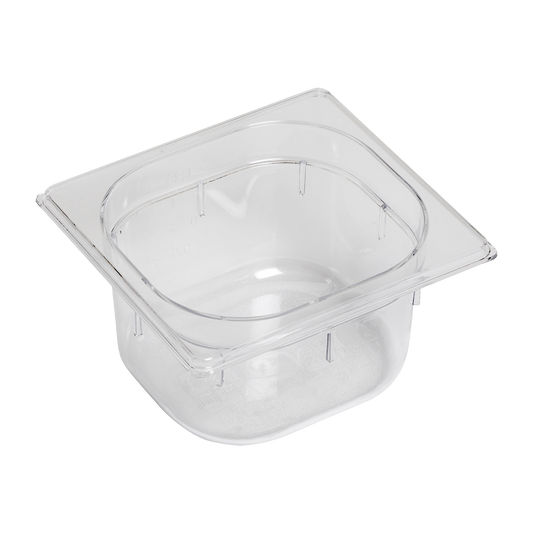 GN container GN 1/6 - 100 polycarbonate | REDFOX - GNP 1/6-100