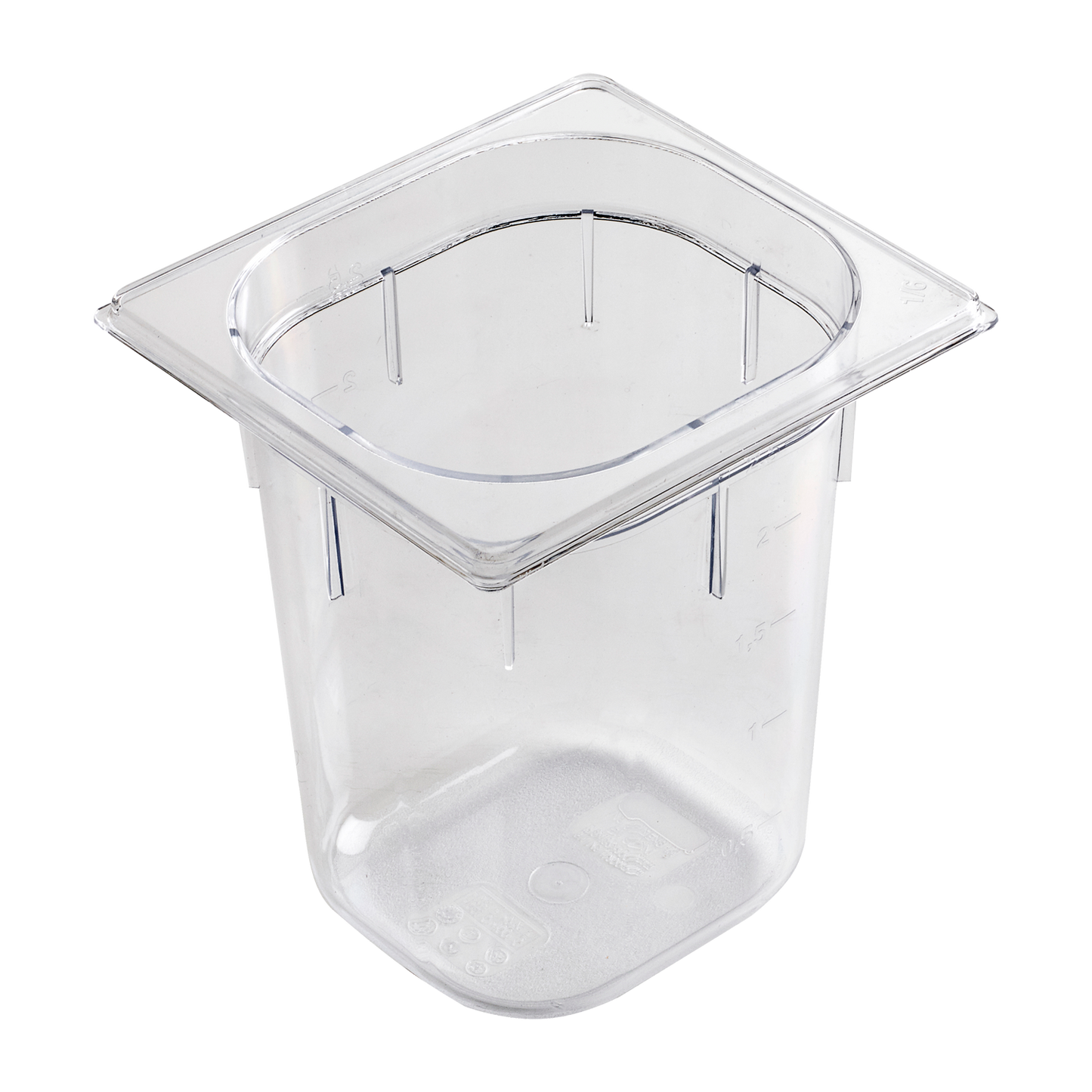 GN container GN 1/6 - 200 polycarbonate | REDFOX - GNP 1/6-200