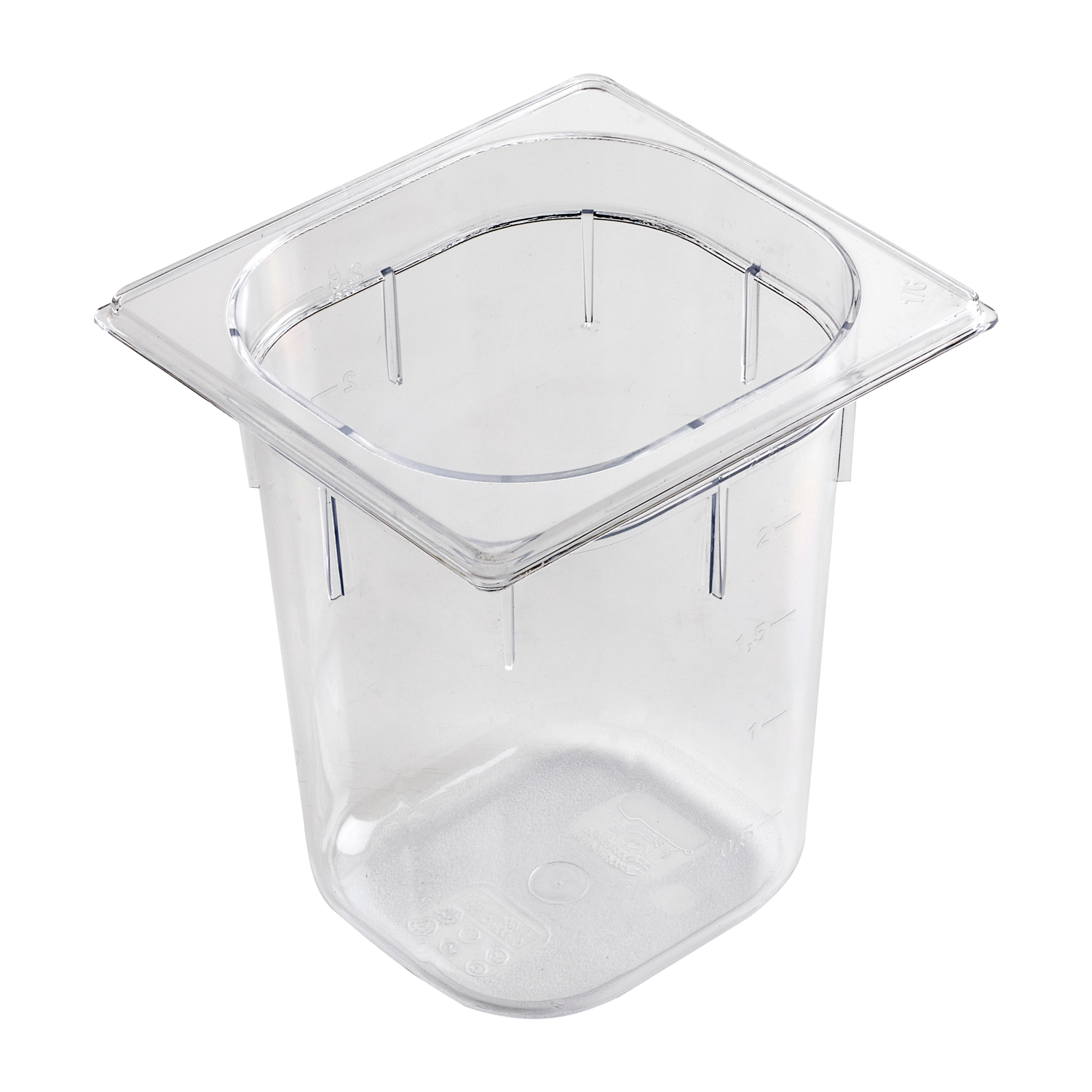 GN container GN 1/6 - 200 polycarbonate | REDFOX - GNP 1/6-200