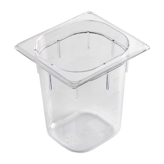 GN container GN 1/6 - 200 polycarbonate | REDFOX - GNP 1/6-200