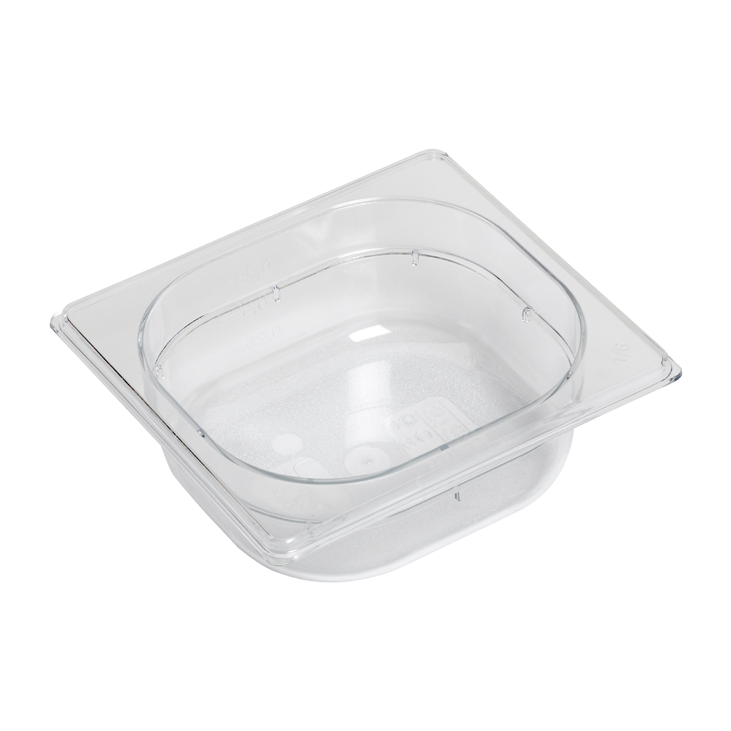 GN container GN 1/6 - 65 polycarbonate | REDFOX - GNP 1/6-65
