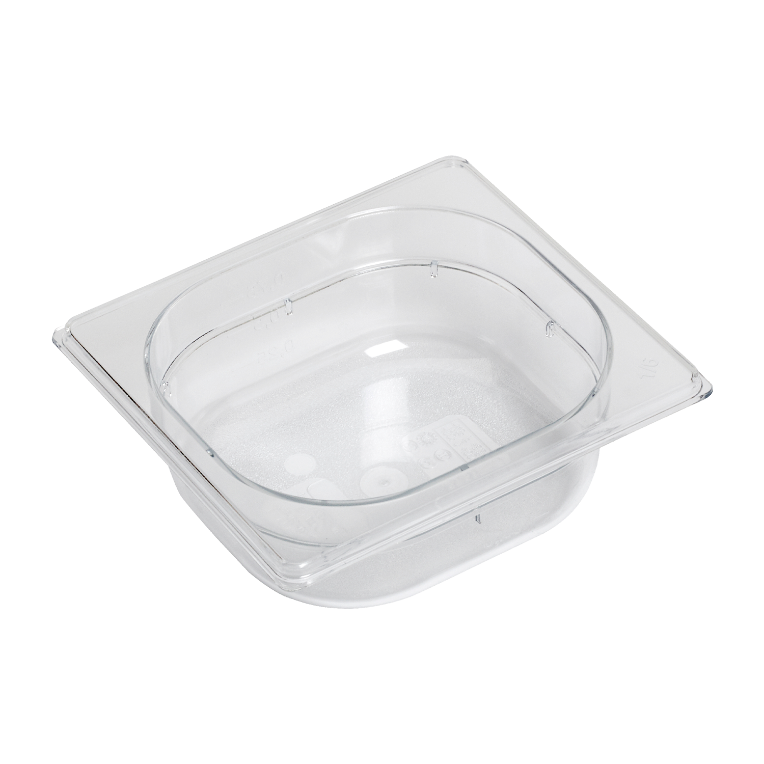 GN container GN 1/6 - 65 polycarbonate | REDFOX - GNP 1/6-65