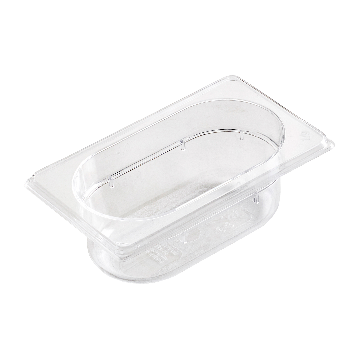 GN container GN 1/9 - 100 polycarbonate | REDFOX - GNP 1/9-100