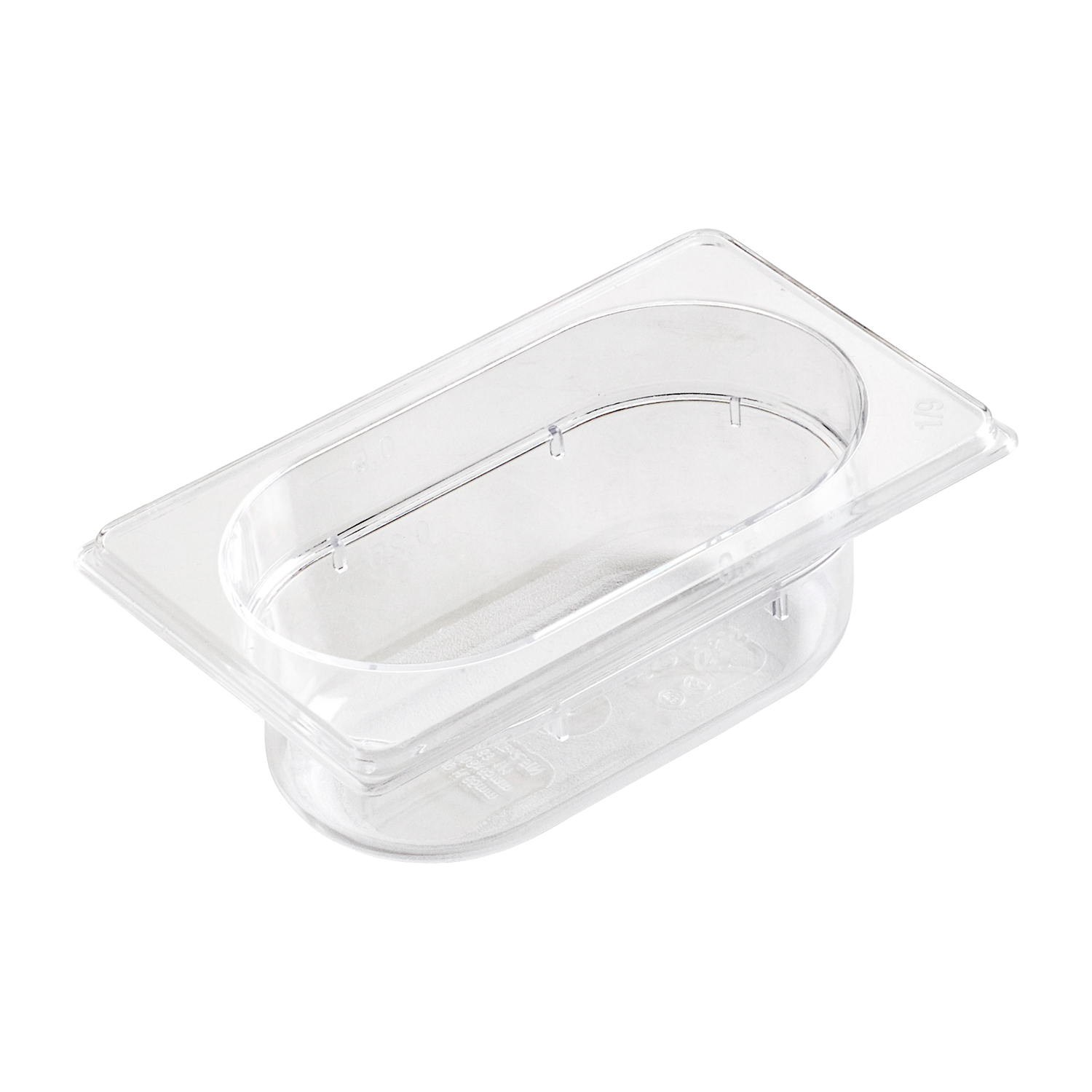 GN container GN 1/9 - 100 polycarbonate | REDFOX - GNP 1/9-100