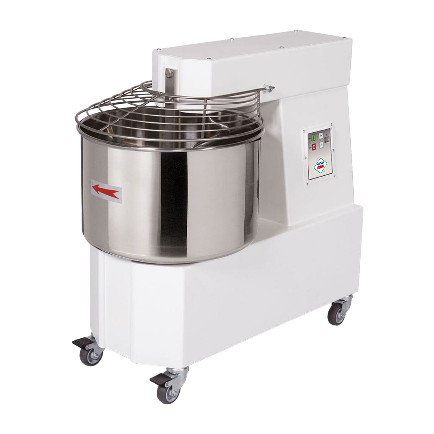 Spiral mixer kneader 1 speed removable bowl 15 l 400 V | RM - HTS 15 T
