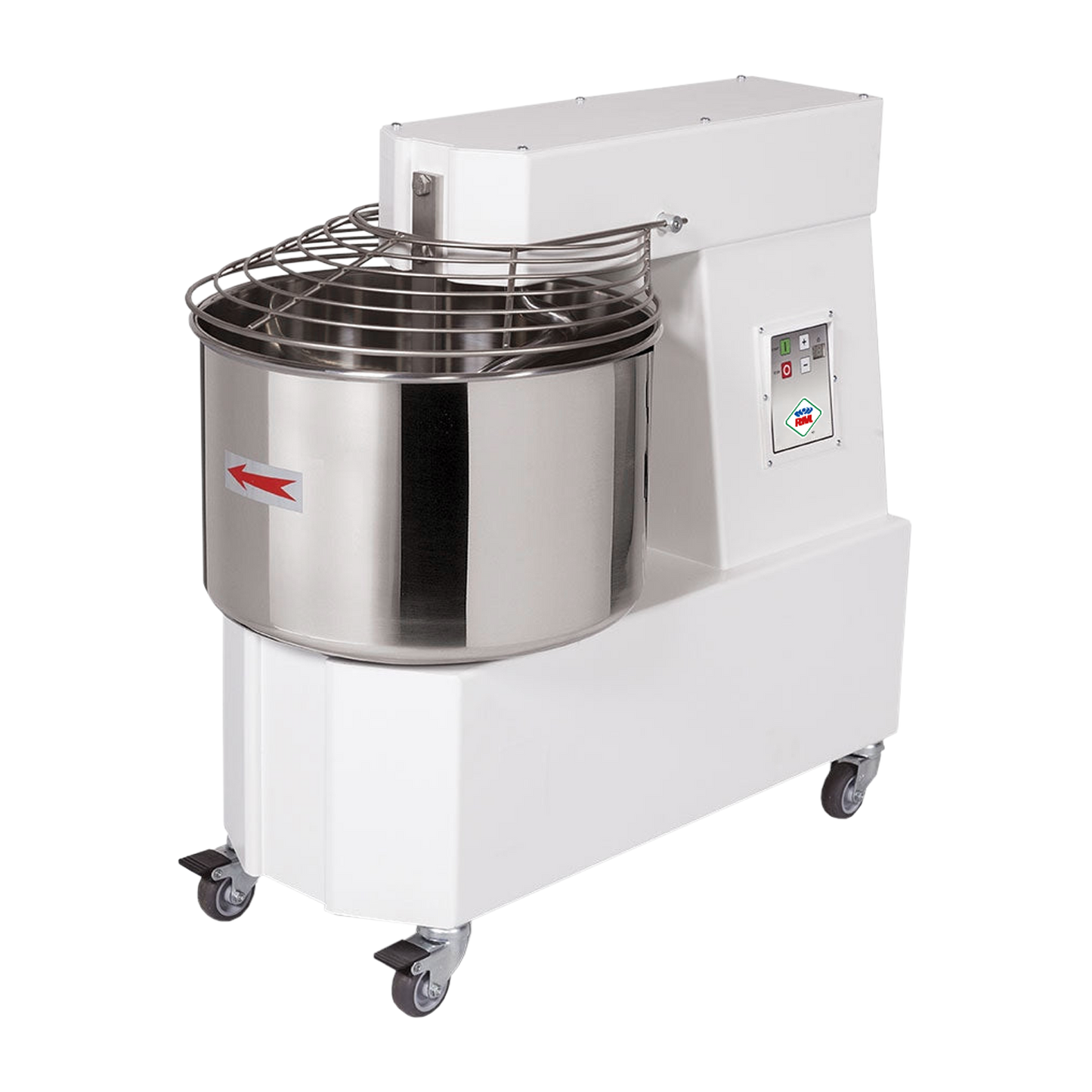 Spiral mixer kneader 2 speeds removable bowl 75 l 400 V | RM - HTS 75 2T