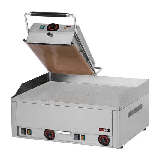 Steak grill electric double 65x48 table durable chrome | REDFOX - KD 63 E