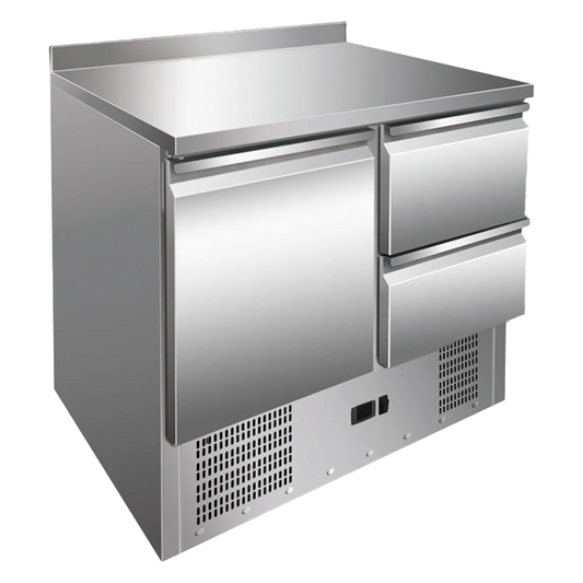 Cooling counter 1x door, 1x2 drawer | REDFOX - MTZ 902