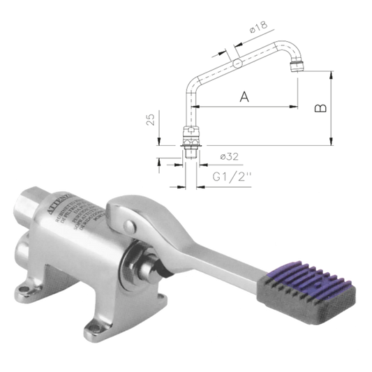 Tap foot operated N | REDFOX - NAB 1 N