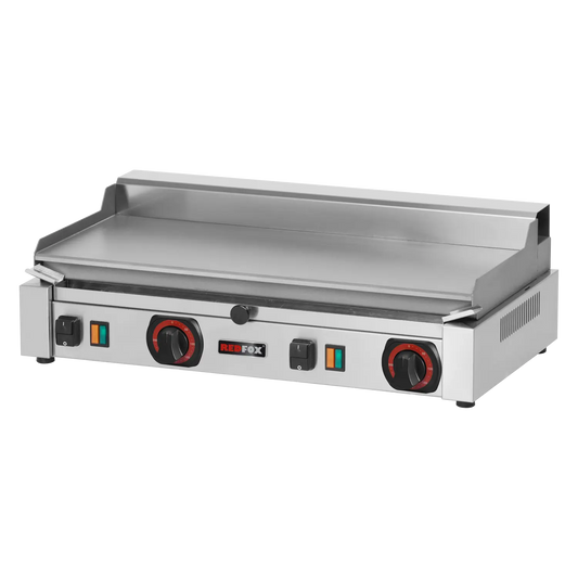 Fry-top griddle plate electric smooth counter top 230 V | REDFOX - PD 2020 LB