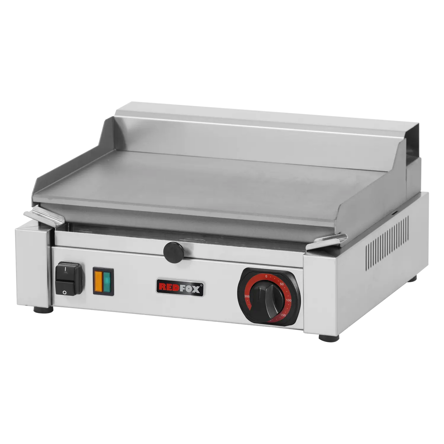 Fry-top griddle plate electric smooth counter top 230 V | REDFOX - PM 2015 BL