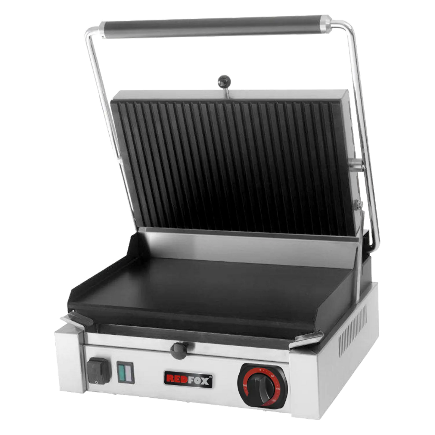 Panini grill smooth electric 41x41 teflon 230 V | REDFOX - PM 2015 LTF