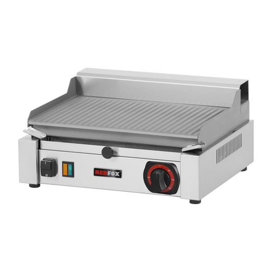 Fry-top griddle plate grooved | REDFOX - PM 2015 RB