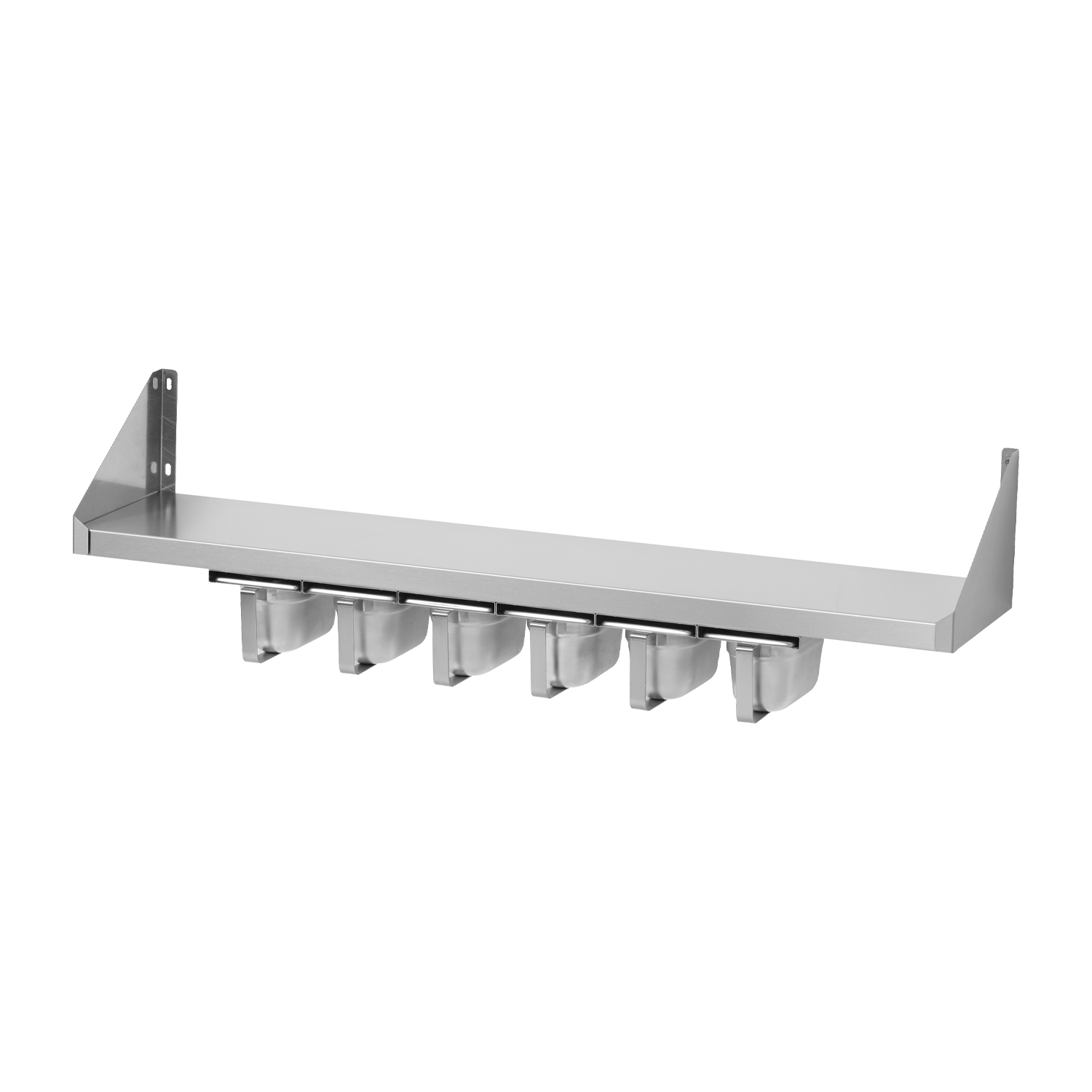 Shelf with spice container 6x GN 1/9 | REDFOX - PNK 102x96