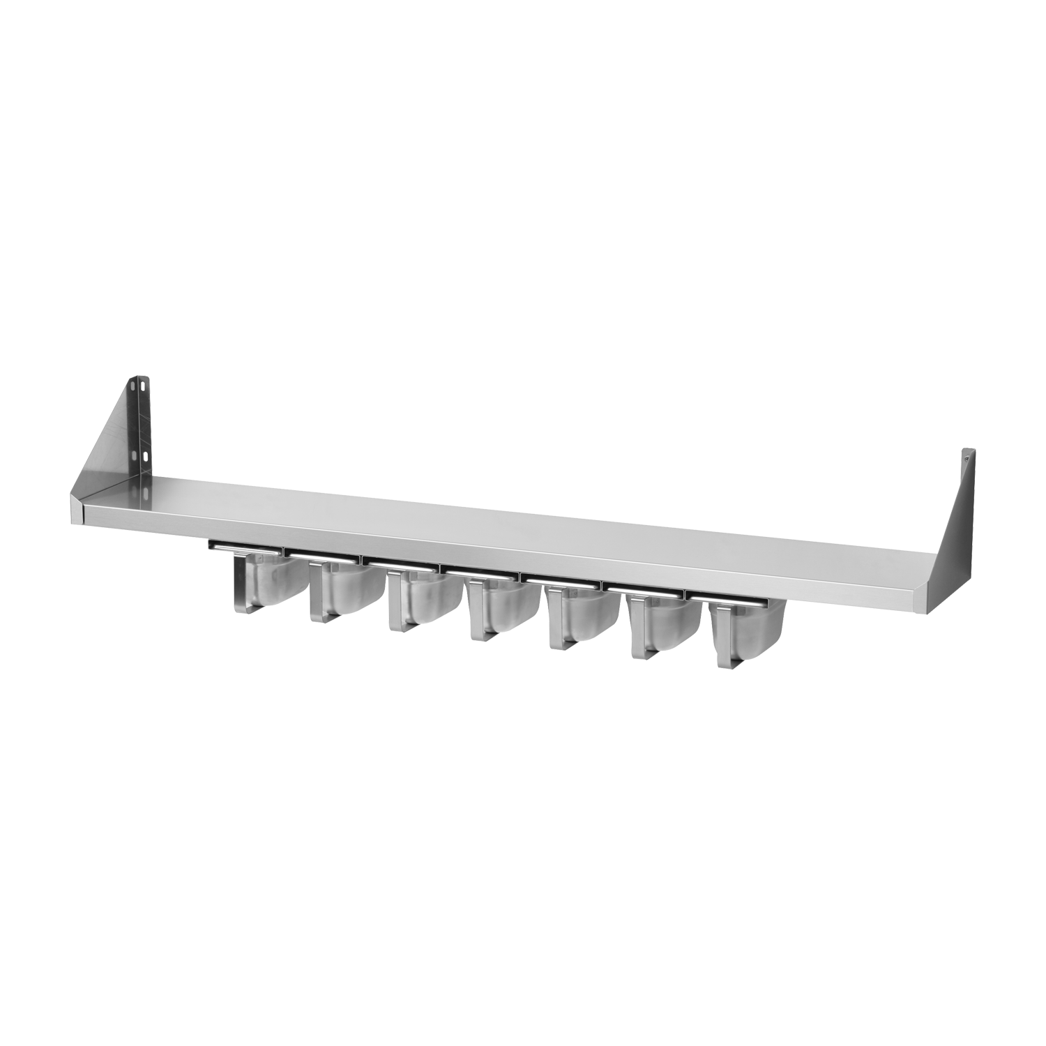 Shelf with spice container 7x GN 1/9 | REDFOX - PNK 122x97