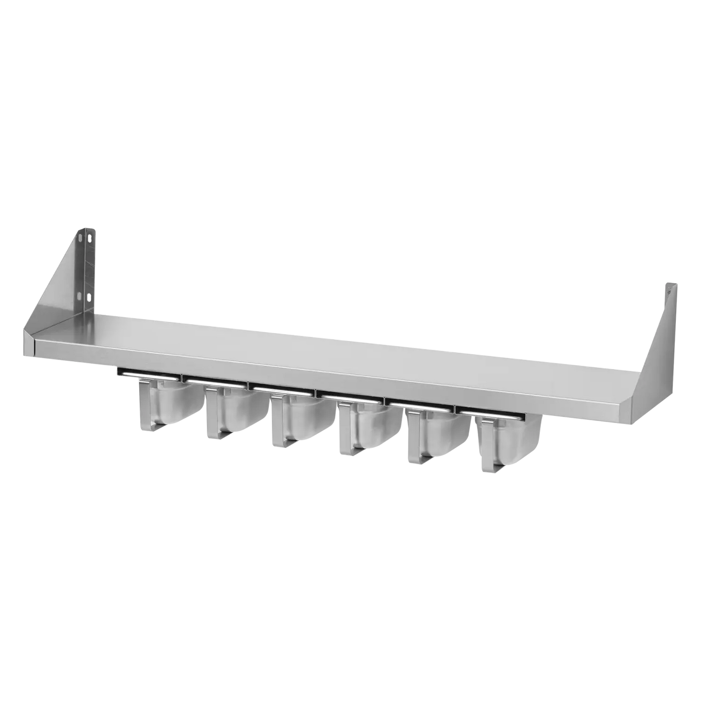 Shelf with spice container 4x GN 1/6 | REDFOX - PNK 82x64