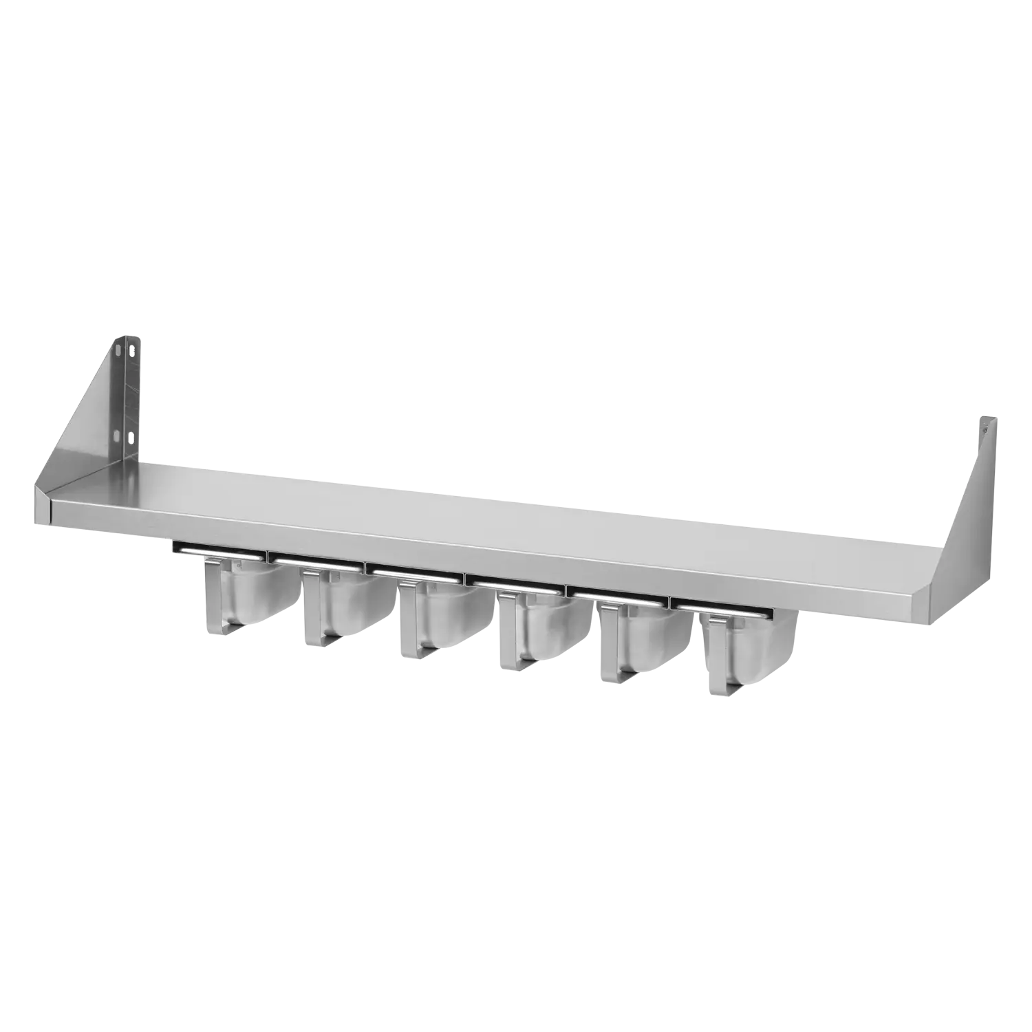 Shelf with spice container 4x GN 1/6 | REDFOX - PNK 82x64