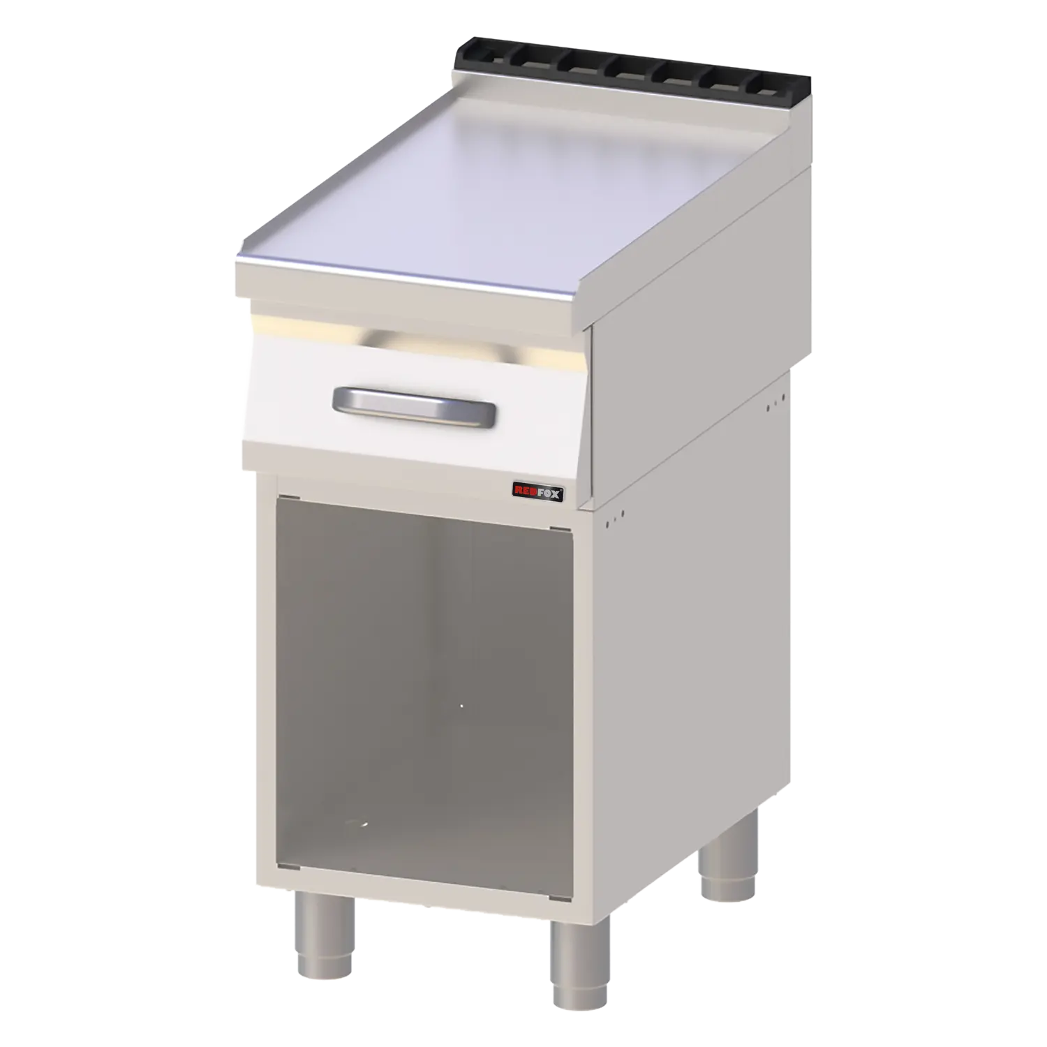 Worktop  40x64 - 1x drawer GN 1/1 | REDFOX - PP 70/40