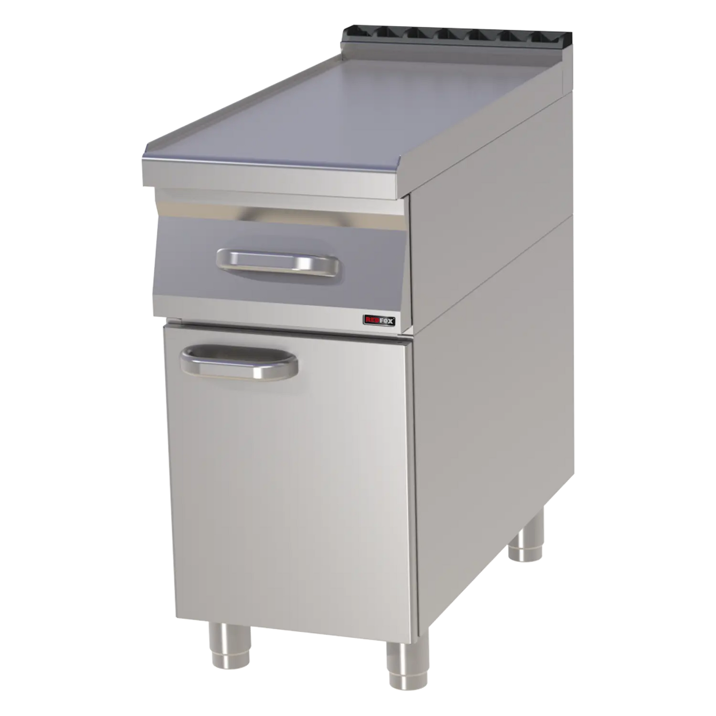 Worktop  40x83 - 1x drawer GN 1/1, 1x door | REDFOX - PP 90/40 D