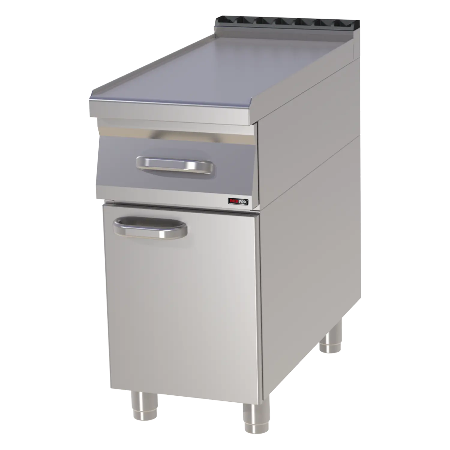 Worktop  40x83 - 1x drawer GN 1/1, 1x door | REDFOX - PP 90/40 D