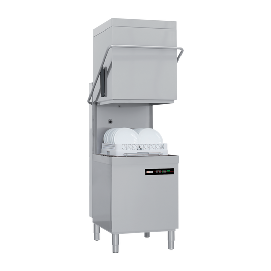 Hood type dishwasher single skin 50x50 - 400 V | REDFOX - QQI 102