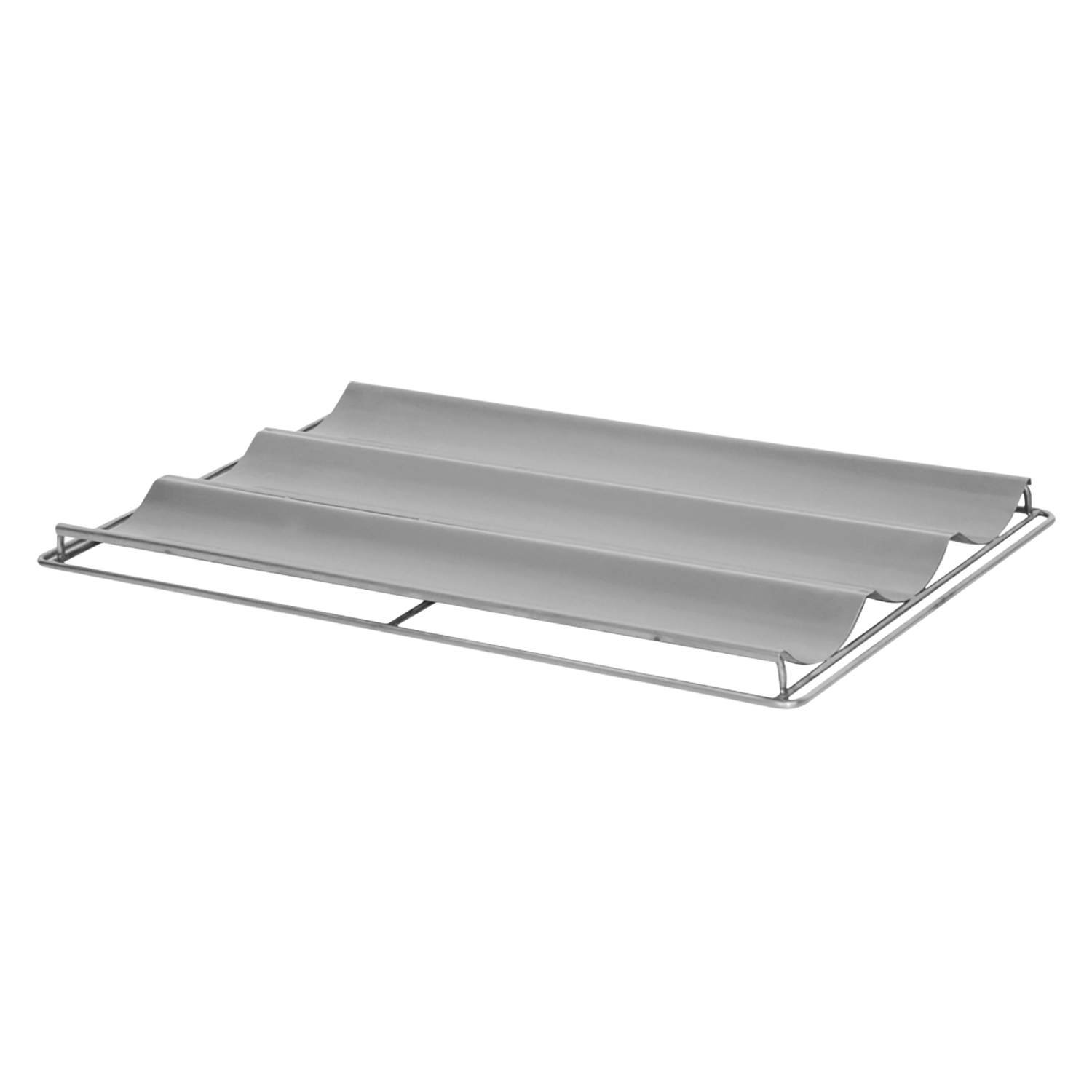Grid for dumplings GN 1/1 - 3 compartments 1000 g stainless steel universal | REDFOX - RF - Rošt na knedlíky GN 1/1 - 3 pozice