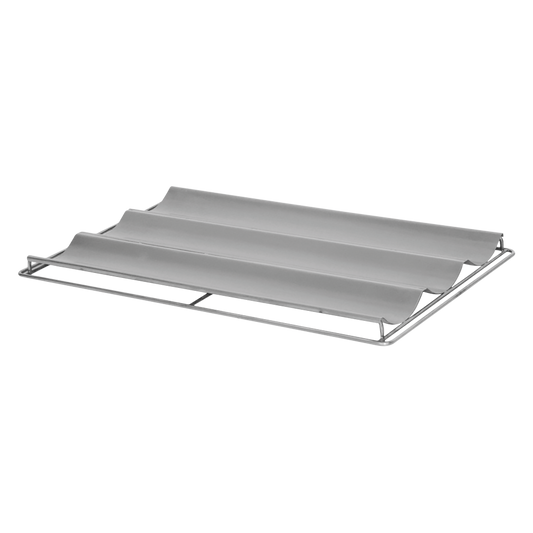 Grid for dumplings GN 1/1 - 3 compartments 1000 g stainless steel universal | REDFOX - RF - Rošt na knedlíky GN 1/1 - 3 pozice