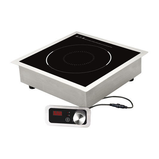 Induction cooker drop-in el. 9 power levels manual control panel 230 V | REDFOX - RIB 3521 EB