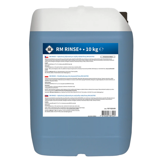 Rinse Aid for professional dishwashers 10 kg | RM + REDFOX - RM Rinse+ 10 kg