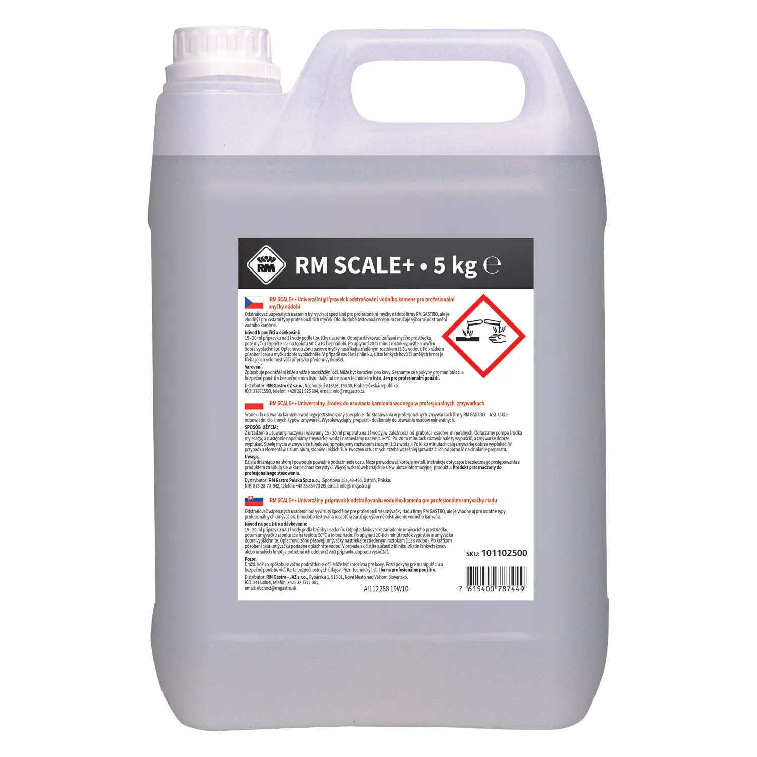Scale remover 5 kg | RM + REDFOX - RM Scale+ 5 kg