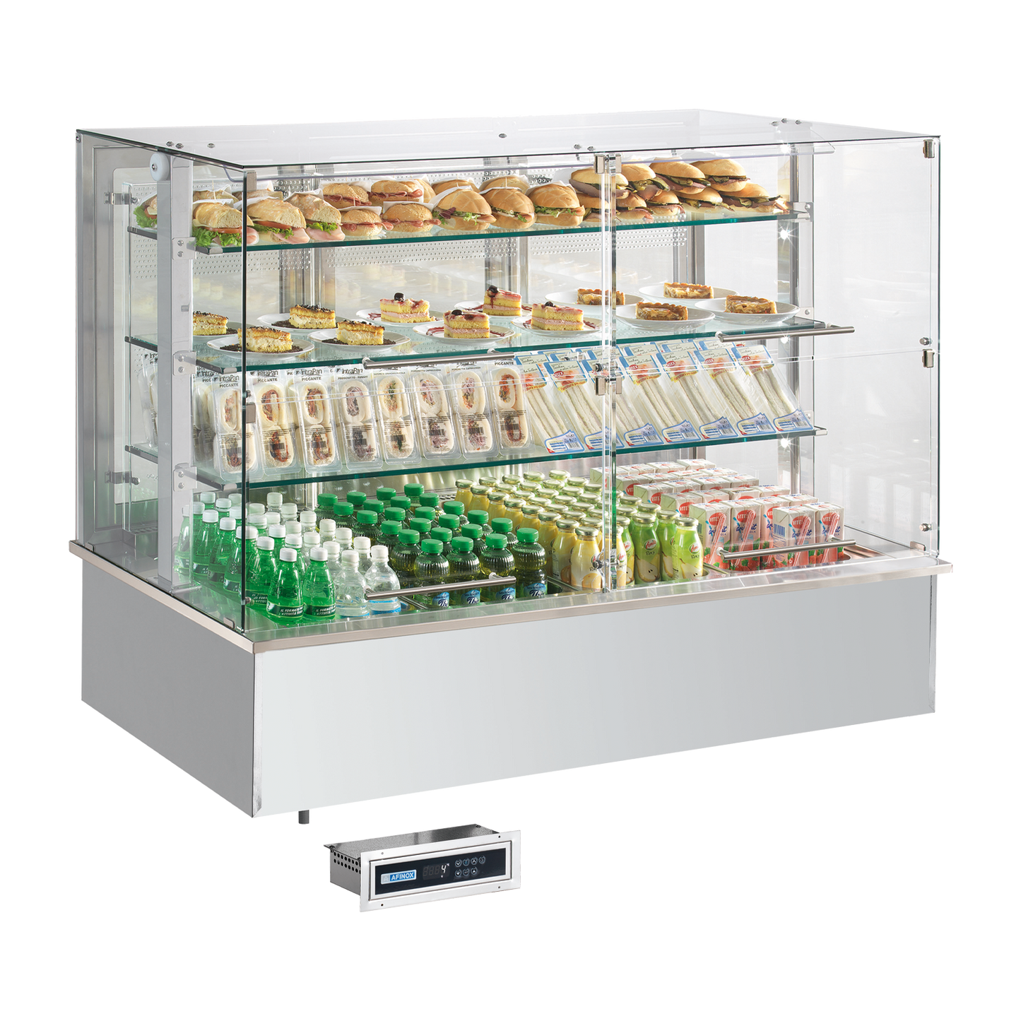 Chilled display unit GN 4-1/1 drop-in, upwards opening | RM - SL PLATINUM+ 4 DF
