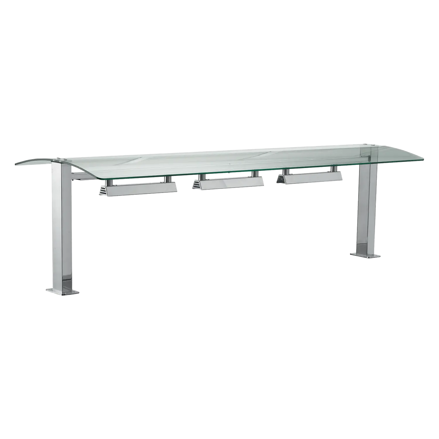Overstructure elektrická GN 2-1/1, vyhřívání, glass rounded  | RM - SOV HOT+ 2