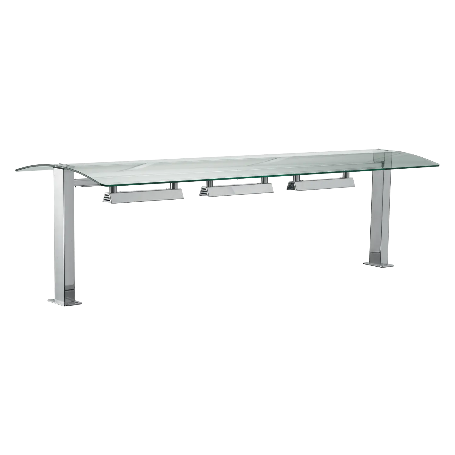 Overstructure elektrická GN 3-1/1, vyhřívání, glass rounded  | RM - SOV HOT+ 3