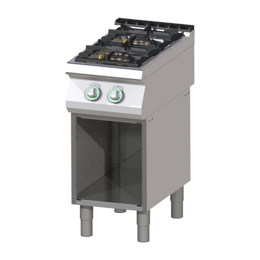 Cooking range gas on open cabinet | RM - SP 740 G