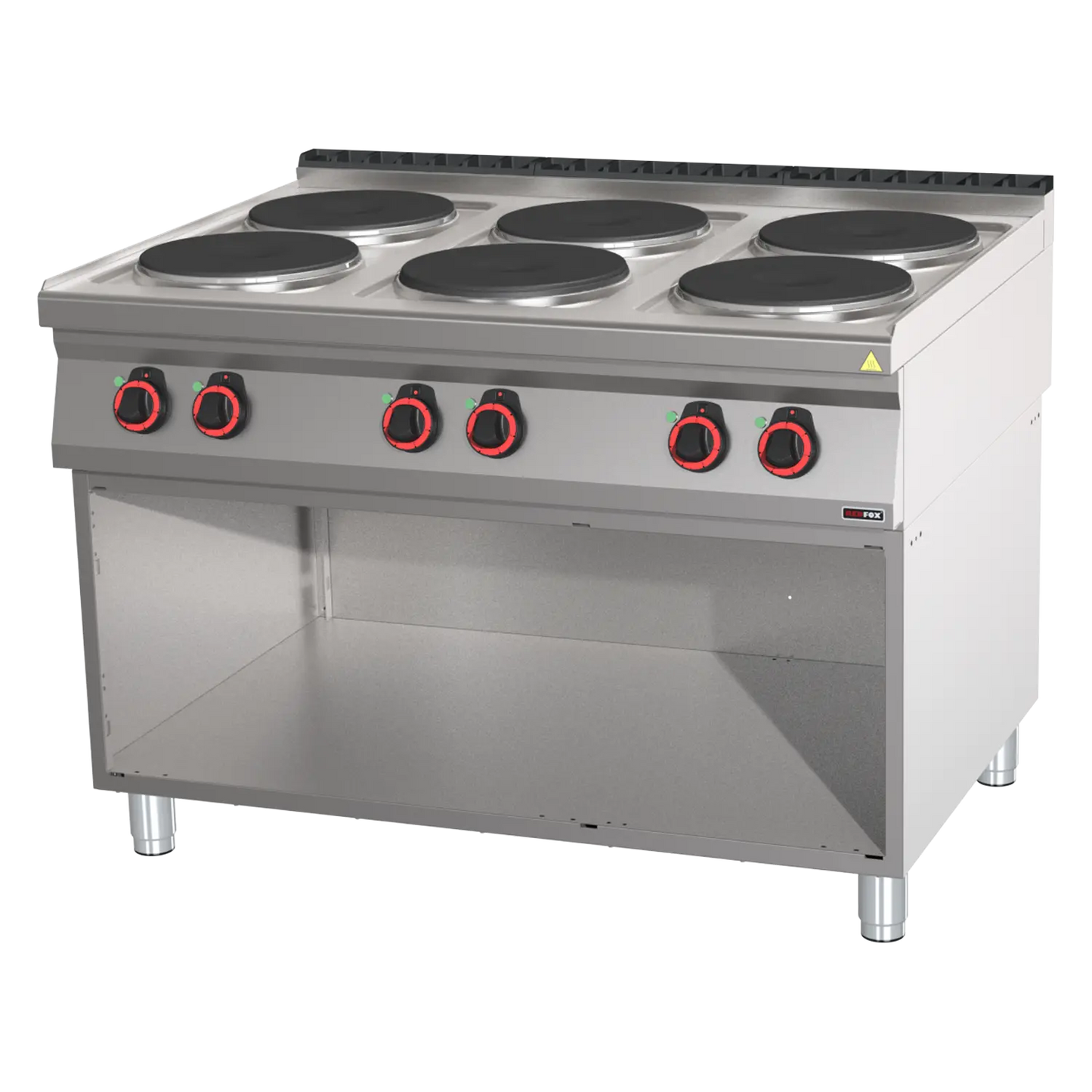Cooking range electric 6x plates | REDFOX - SP 90/120 E