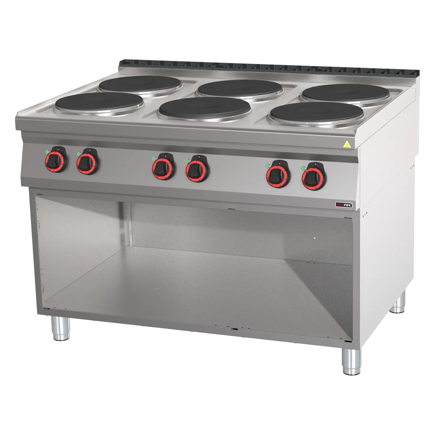 Cooking range electric 6x plates | REDFOX - SP 90/120 E