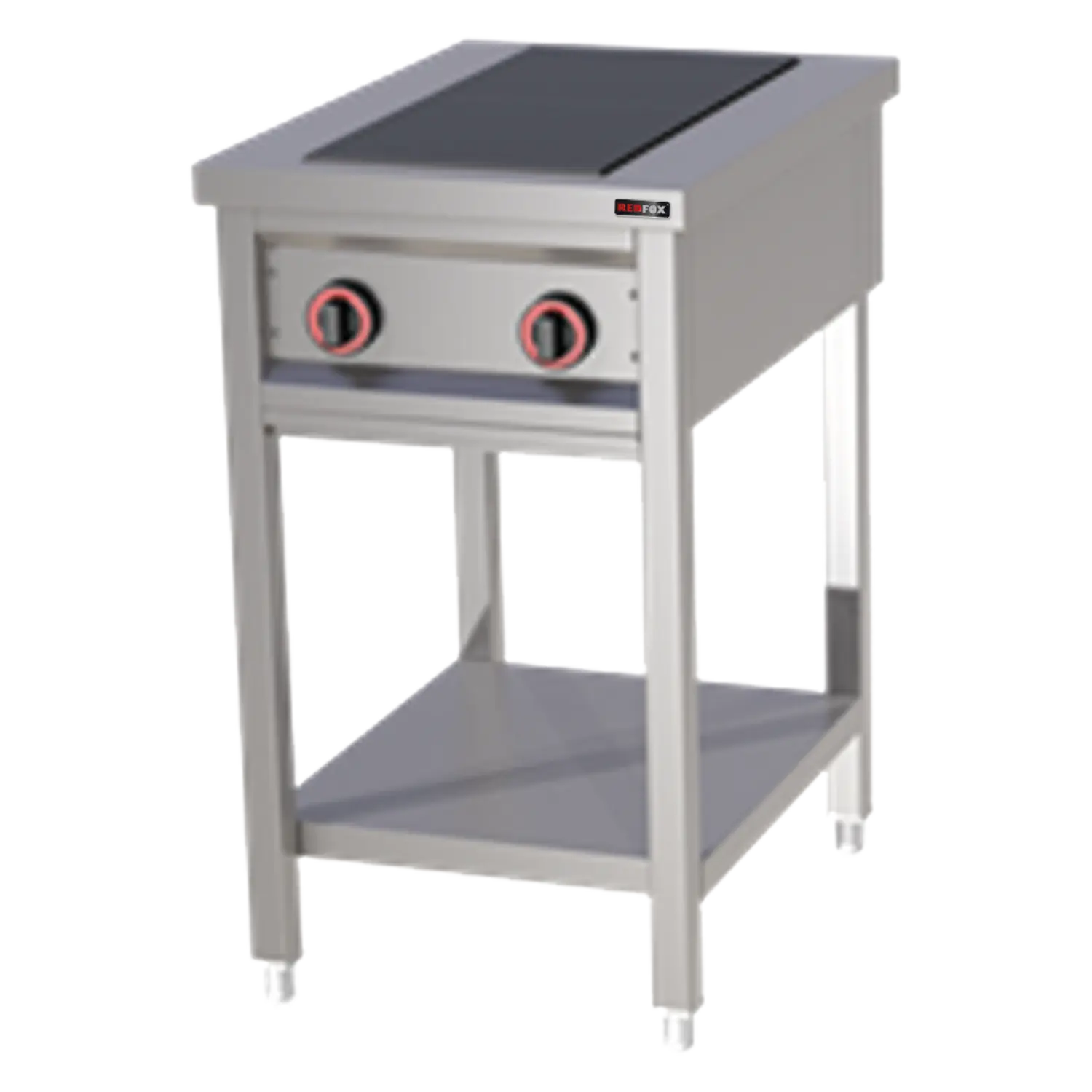Cooking range electric 2x plate on open cabinet 400 V | REDFOX - SPF 50 E