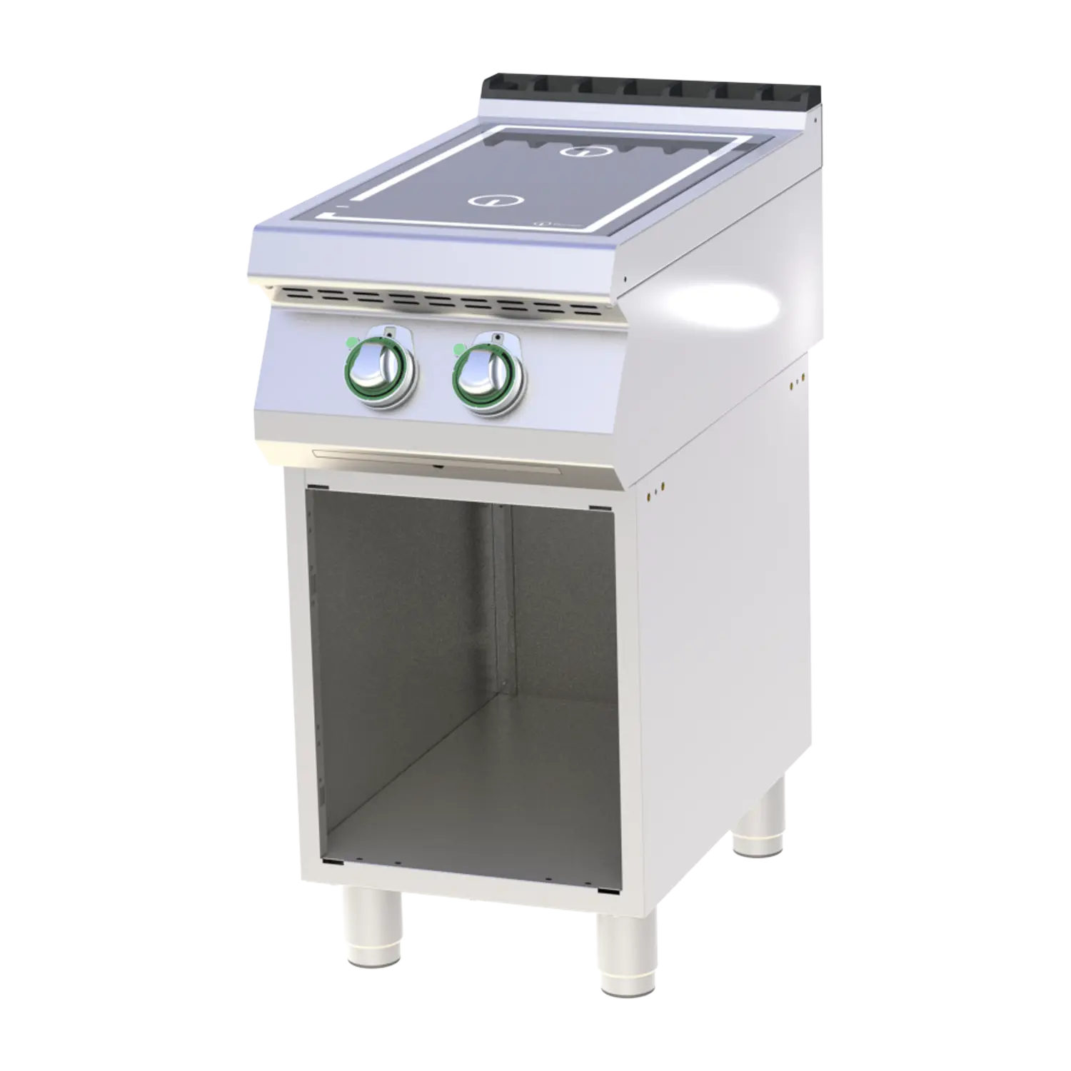 Cooking range s induction on open cabinet | RM - SPI 740 E