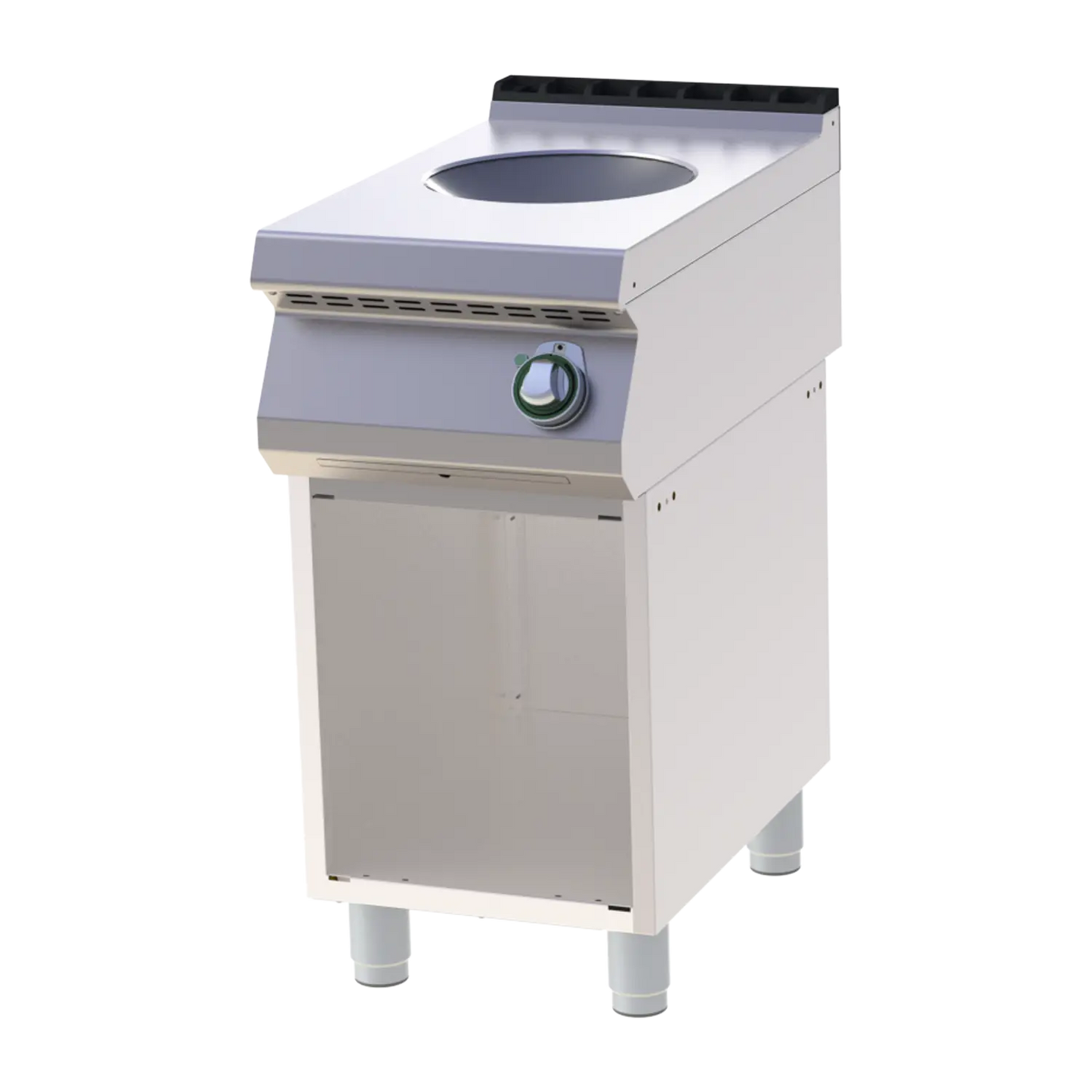 Cooking range s induction electric on open cabinet | RM - SPI 740 E WOK