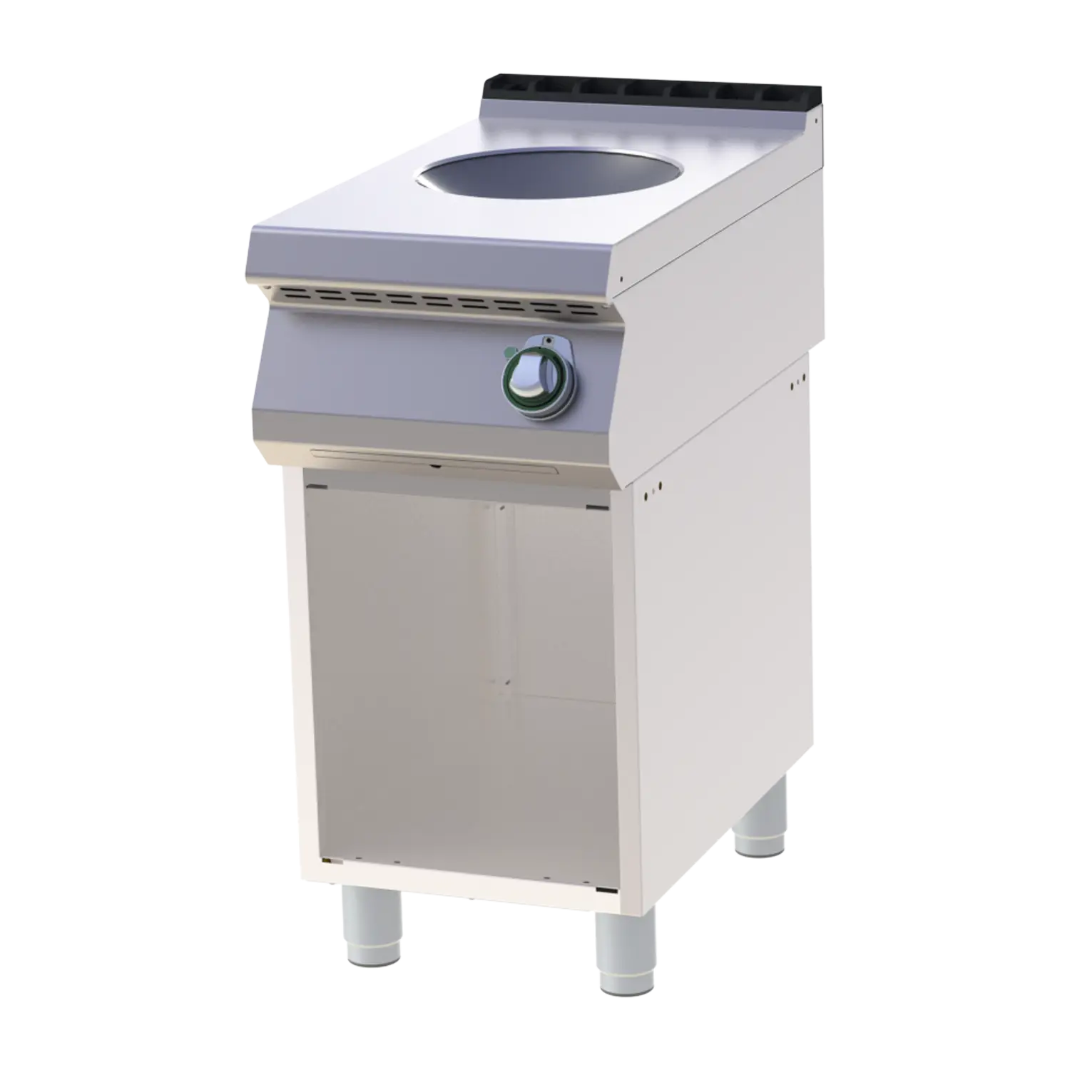 Cooking range s induction electric on open cabinet | RM - SPI 740 E WOK