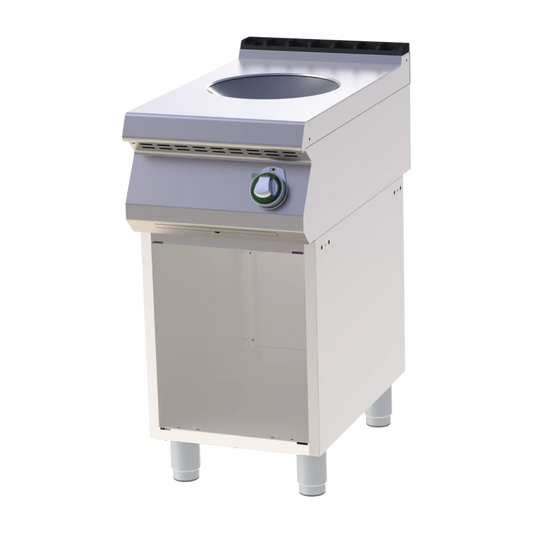 Cooking range s induction electric on open cabinet | RM - SPI 740 E WOK