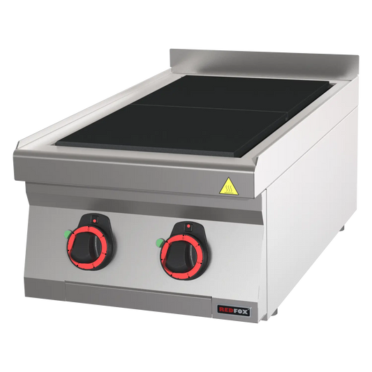 Cooking range electric with 2 solid top plotes TOP | REDFOX - SPL 70/04 E