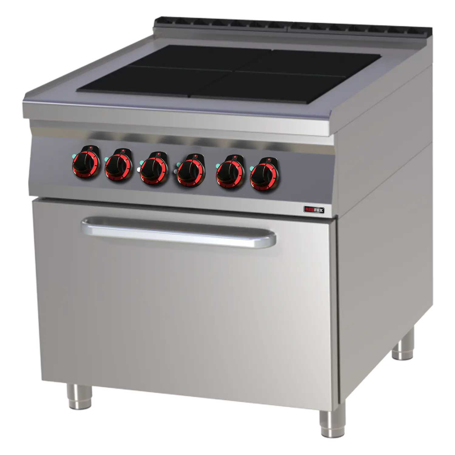 Cooking range electric with convection oven | REDFOX - SPLT 90/80 11 E
