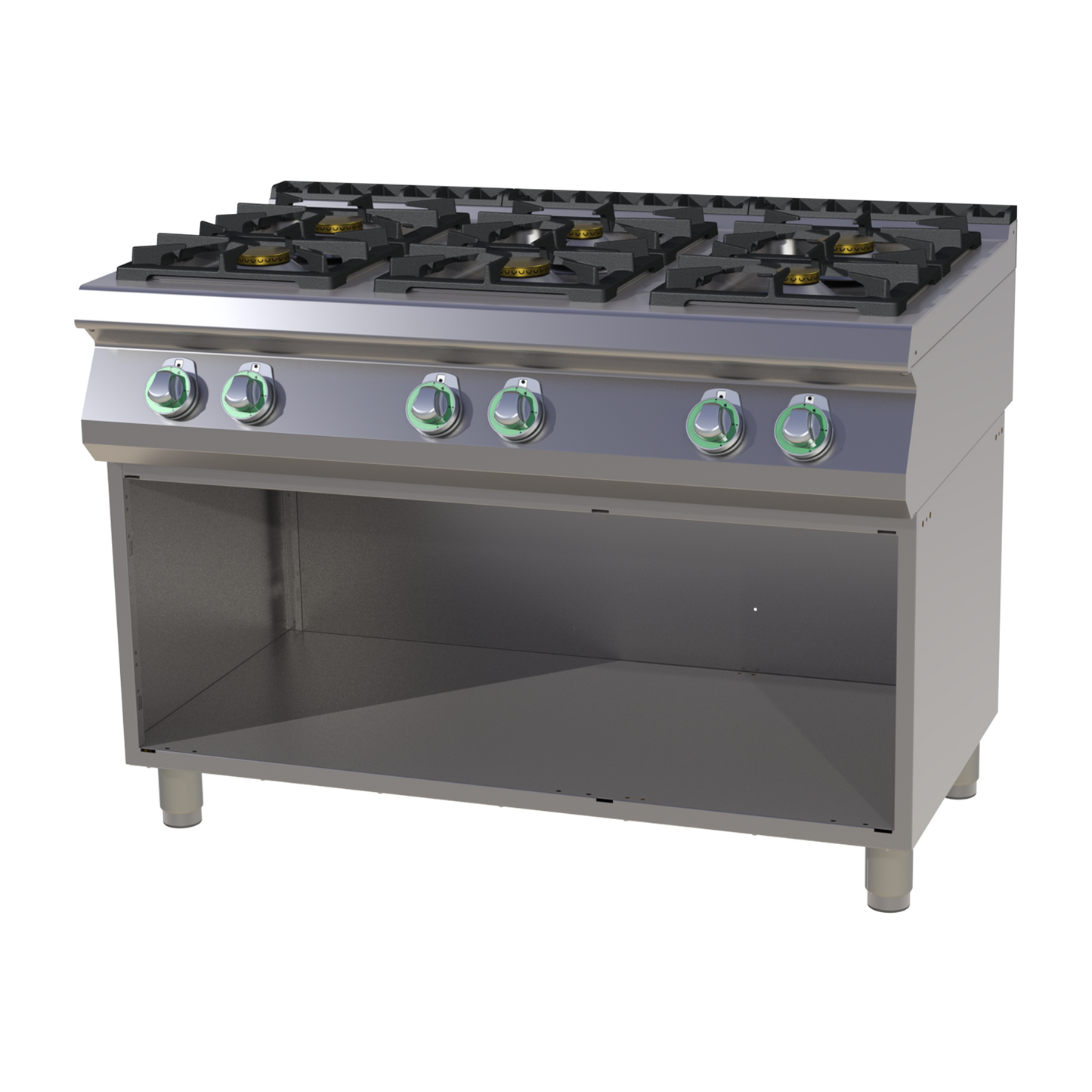 Gas range with cabinet | RM - SPS 7120A G
