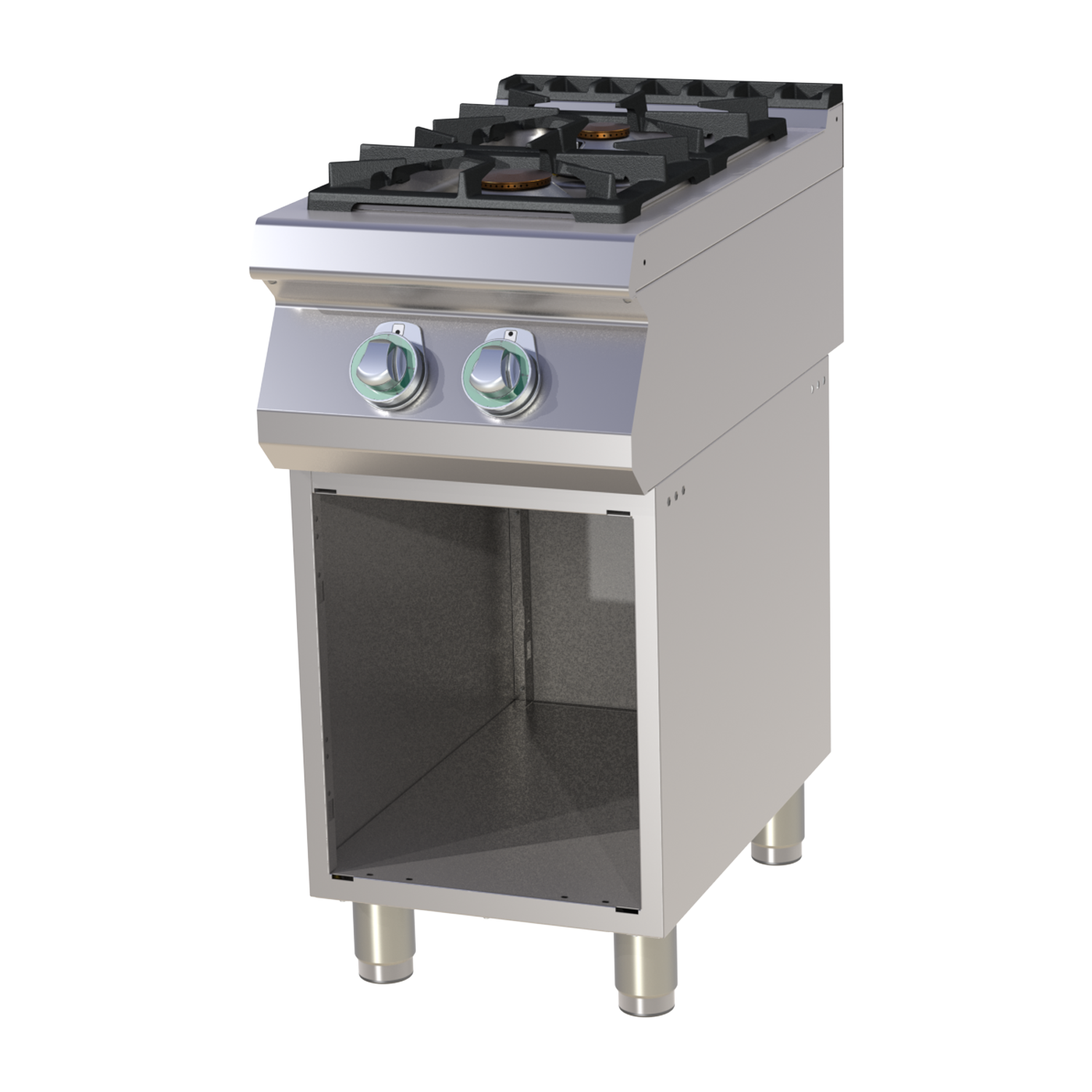 Cooking range gas on open cabinet | RM - SPS 740 G