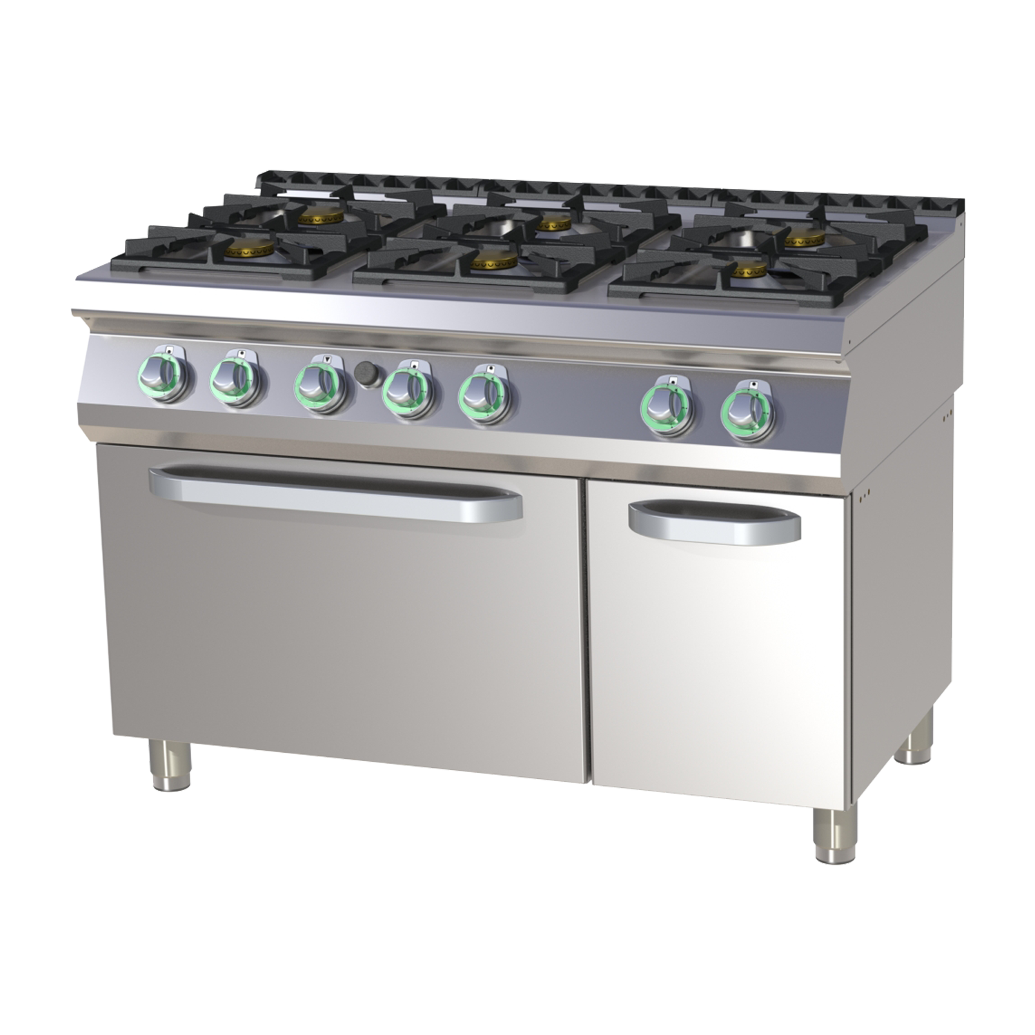 Gas range with gas oven | RM - SPST 7120/21 G