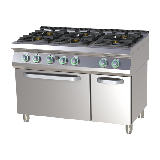 Gas range with gas oven | RM - SPST 7120/21 G